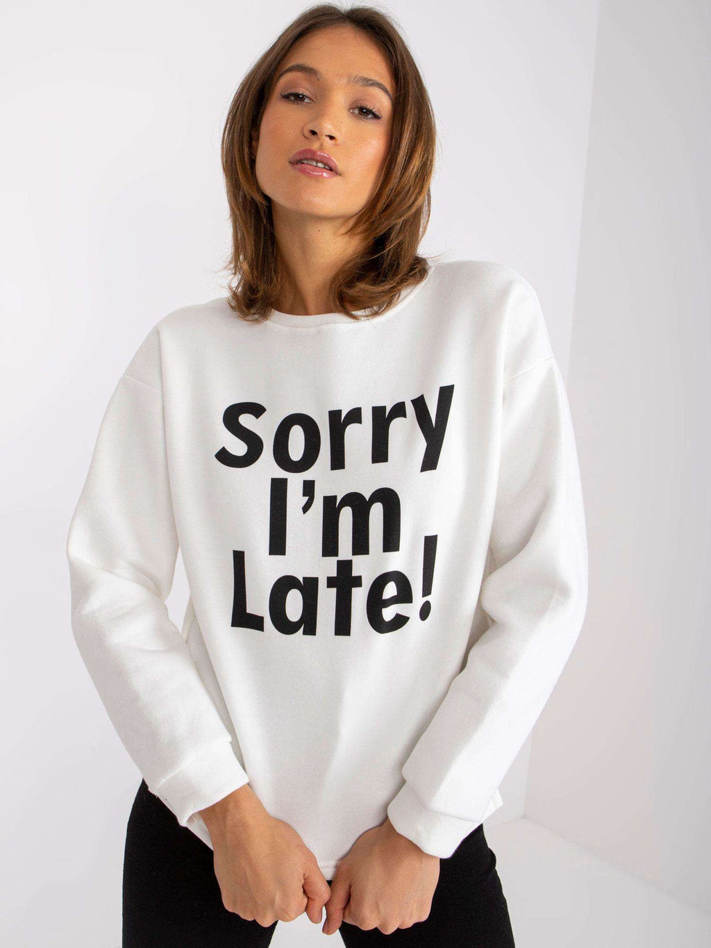 Bluza bez kaptura ex moda
