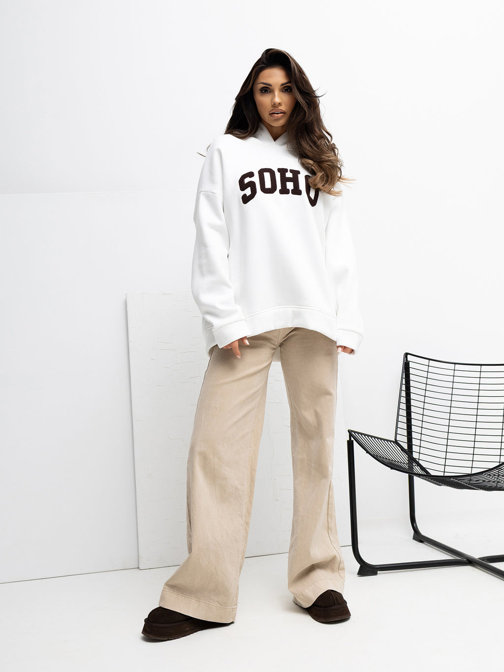 Bluza z kapturem RUE PARIS