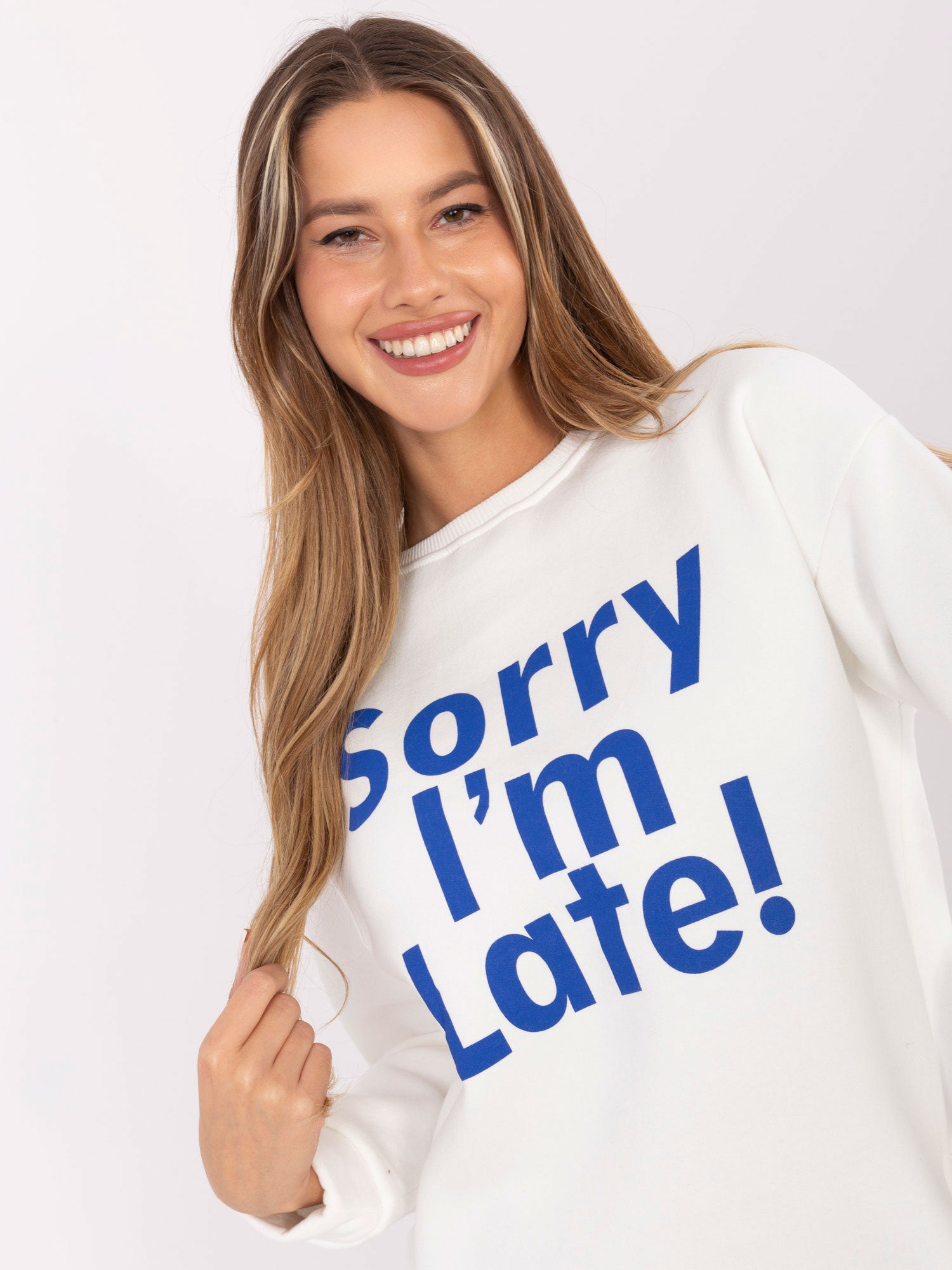 Bluza bez kaptura ex moda