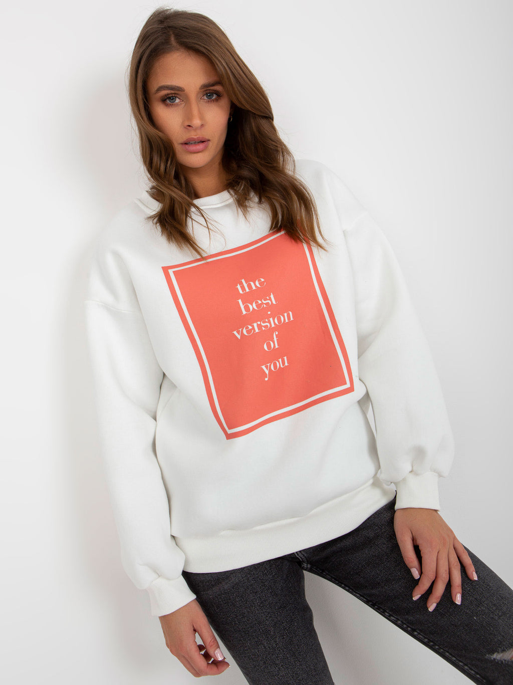Bluza bez kaptura ex moda