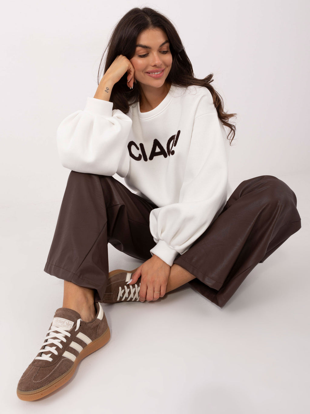 Bluza bez kaptura RUE PARIS