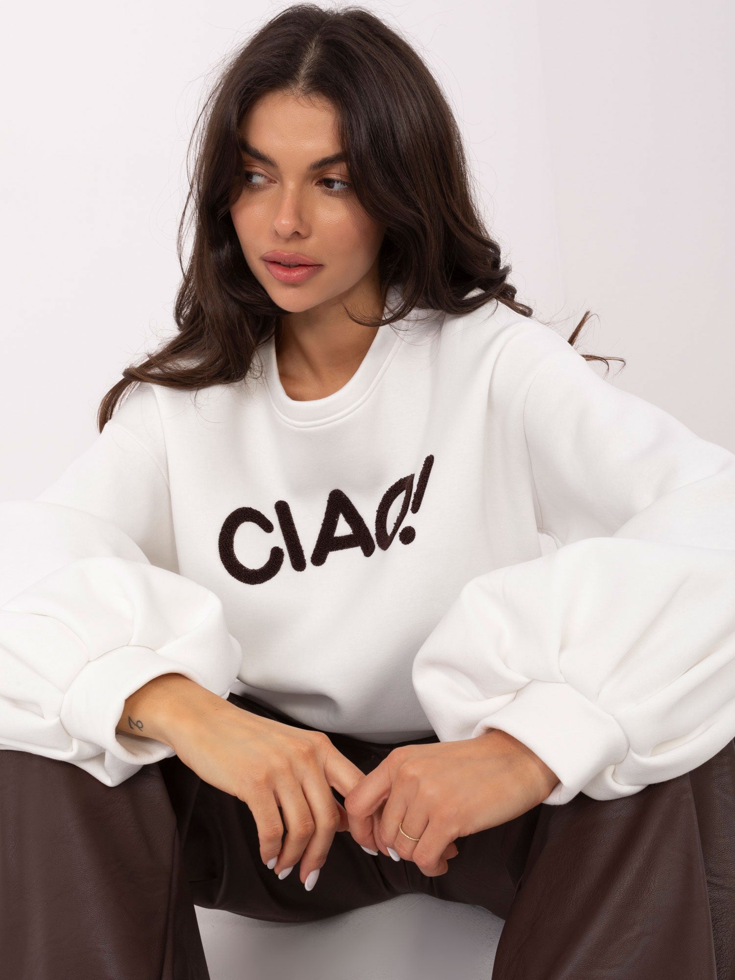 Bluza bez kaptura RUE PARIS