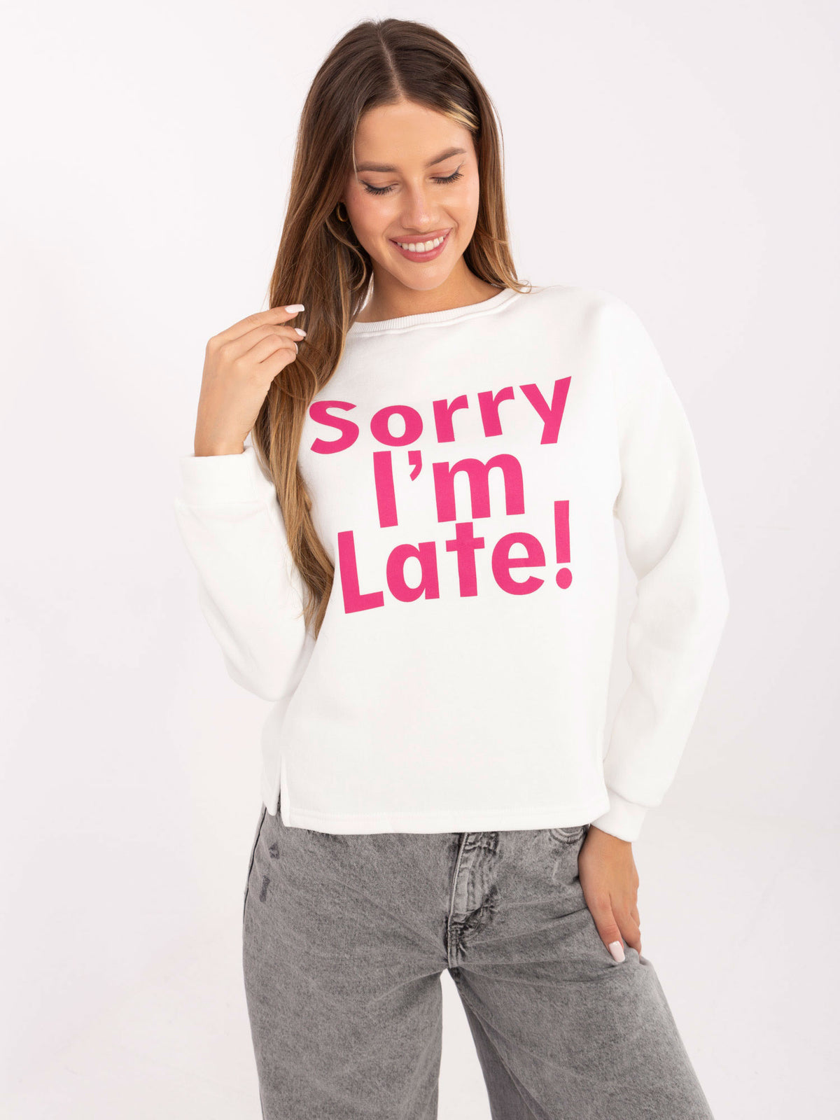 Bluza bez kaptura ex moda