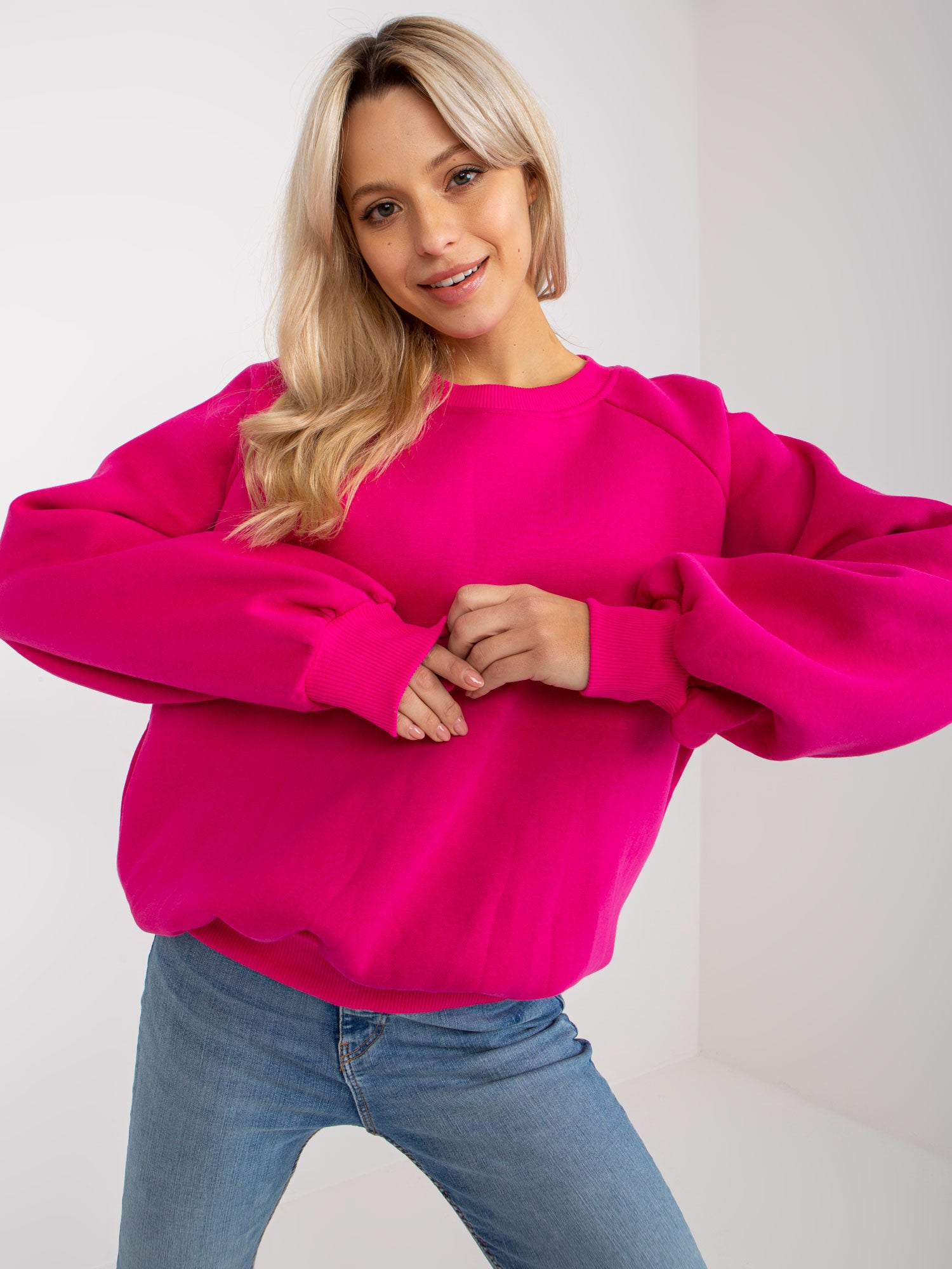 Bluza bez kaptura ex moda