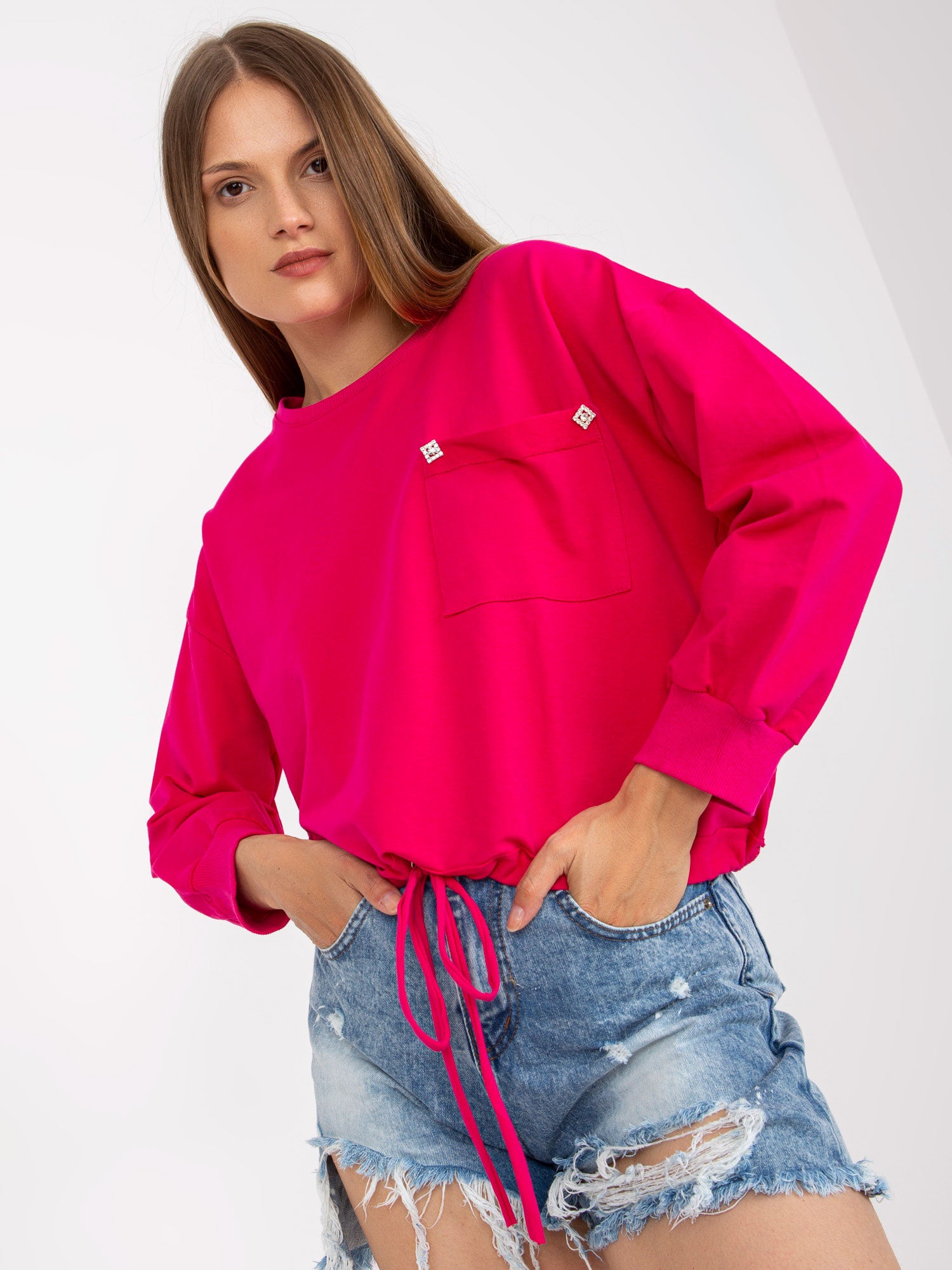 Bluza bez kaptura RUE PARIS