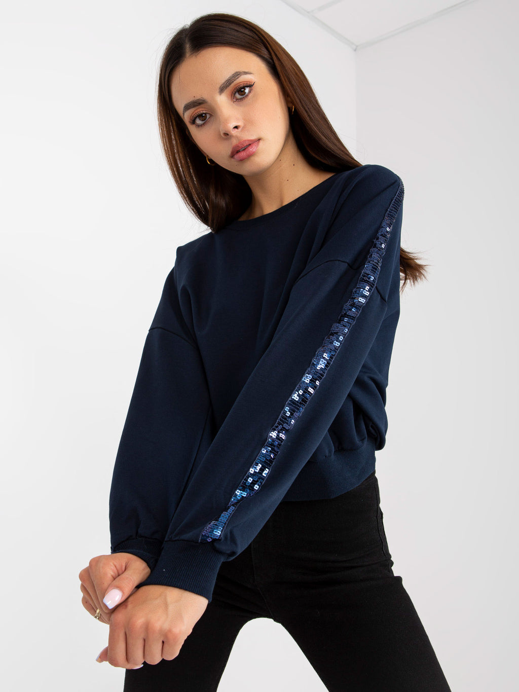 Bluza bez kaptura RUE PARIS