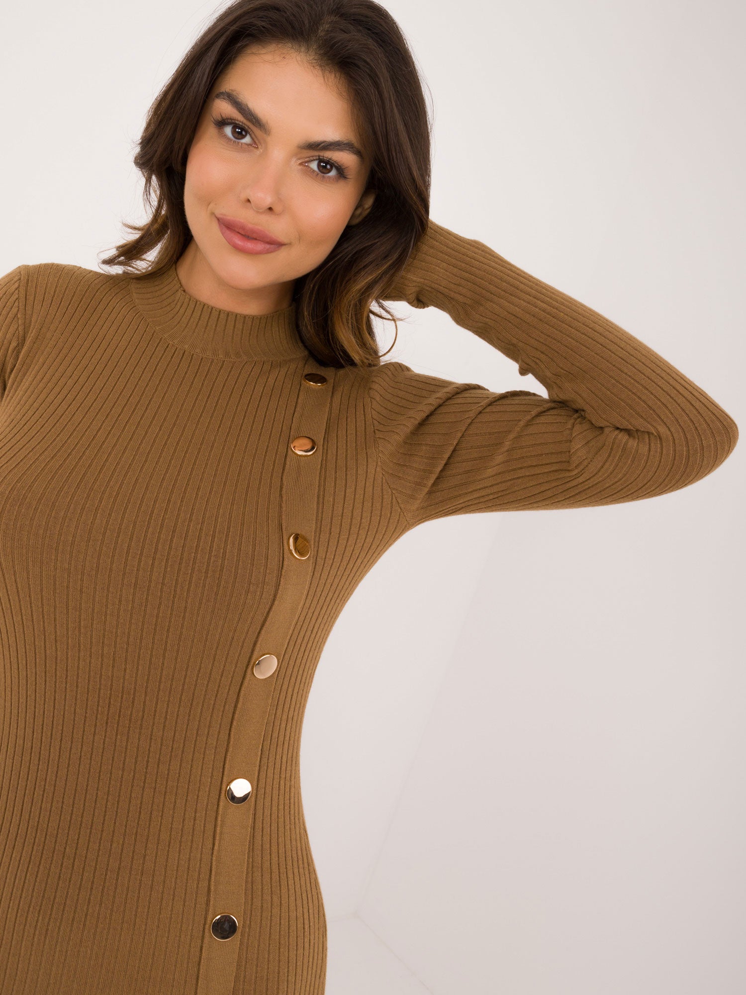 Sukienka dzianinowa Wool Fashion Italia