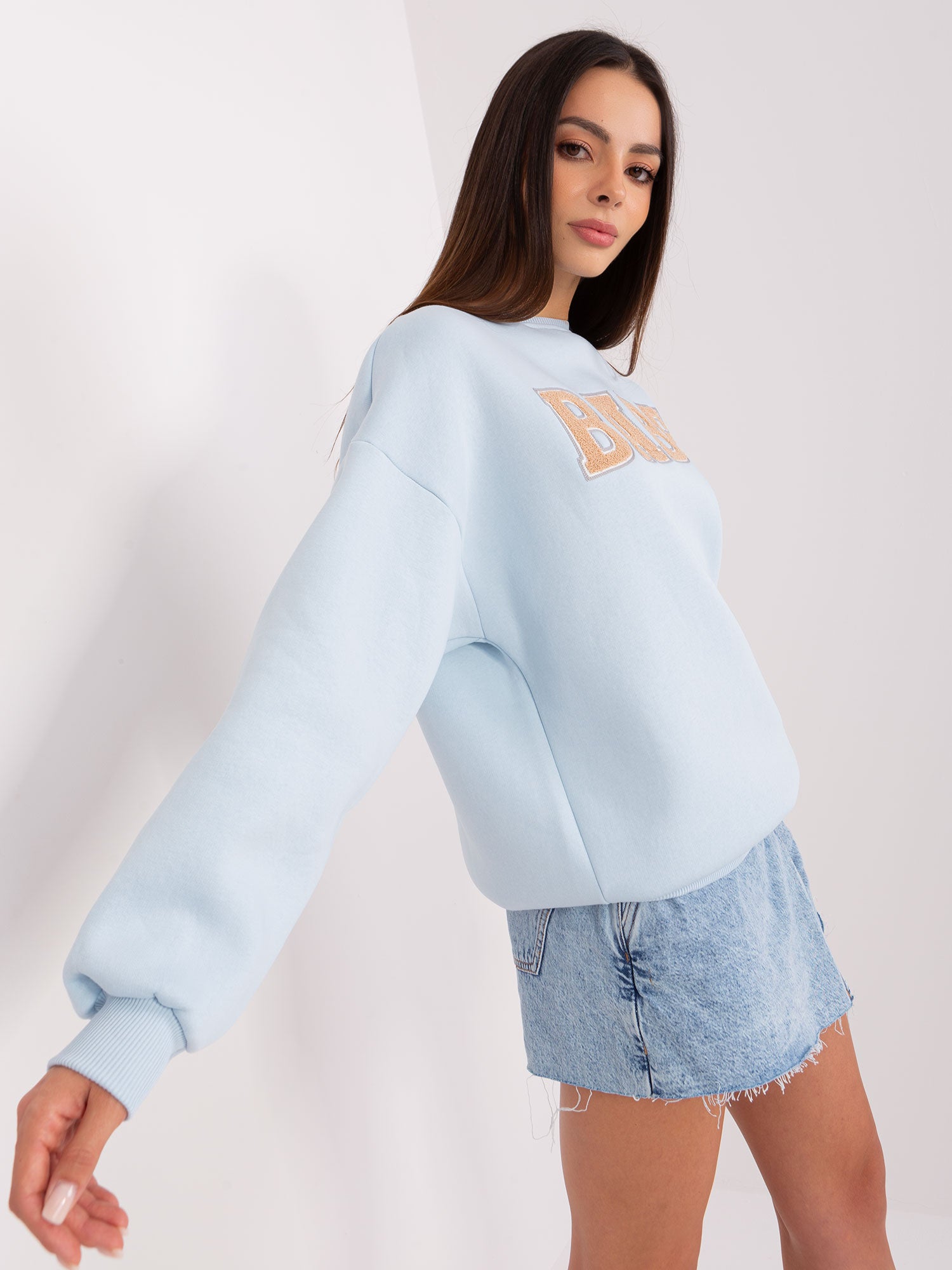 Bluza bez kaptura Wow Donna