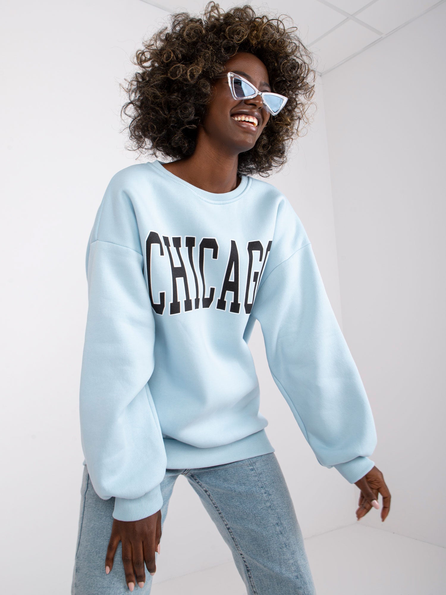 Bluza bez kaptura ex moda