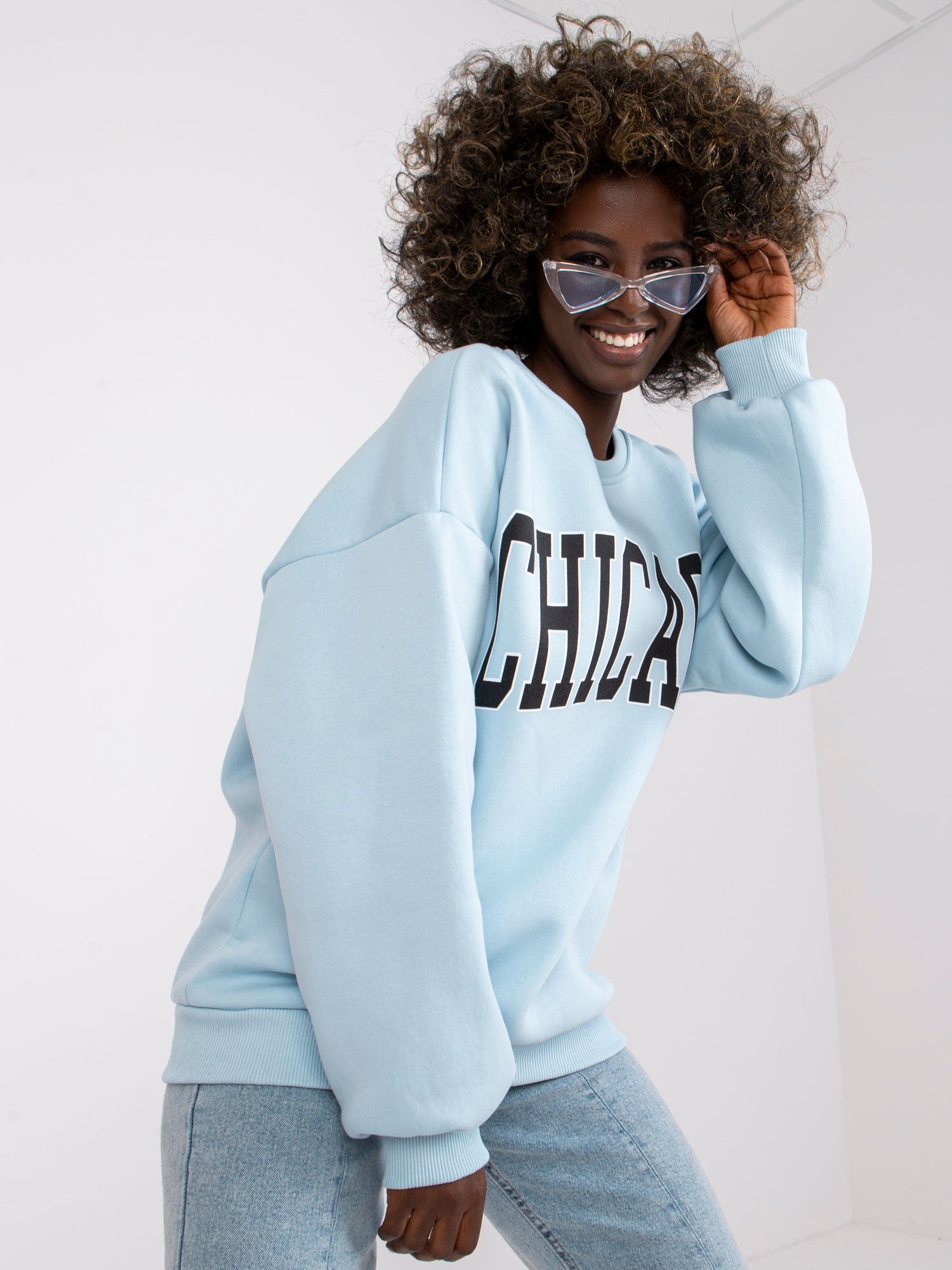 Bluza bez kaptura ex moda