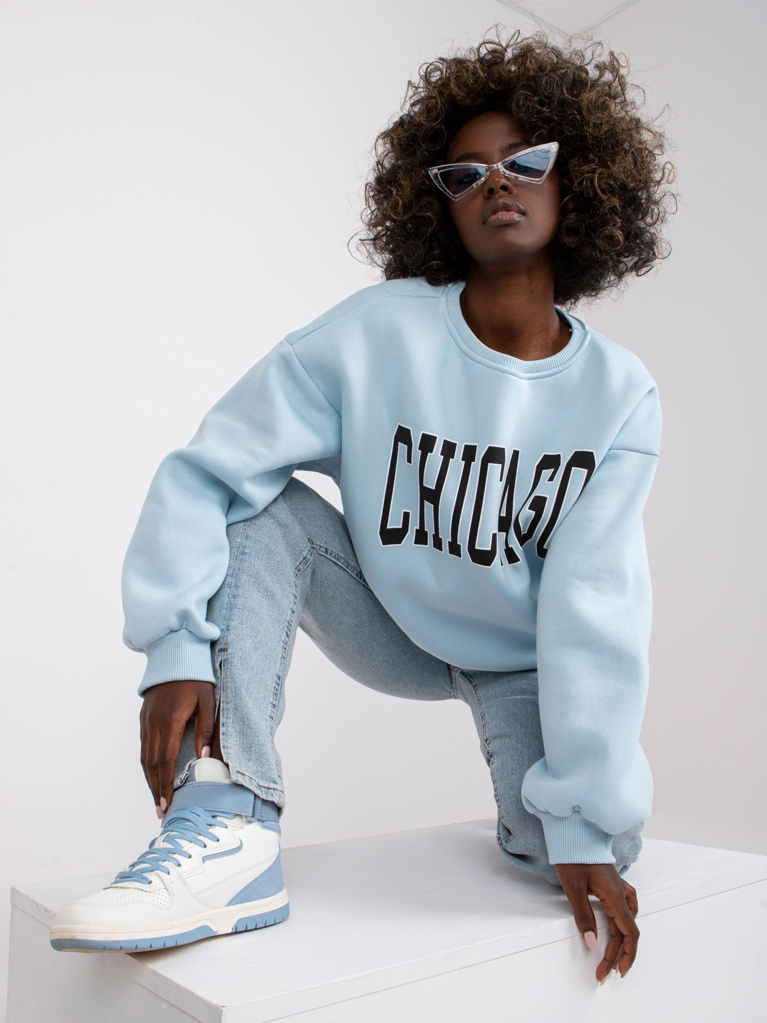 Bluza bez kaptura ex moda