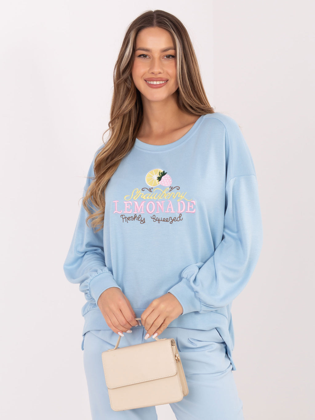 Bluza bez kaptura RUE PARIS