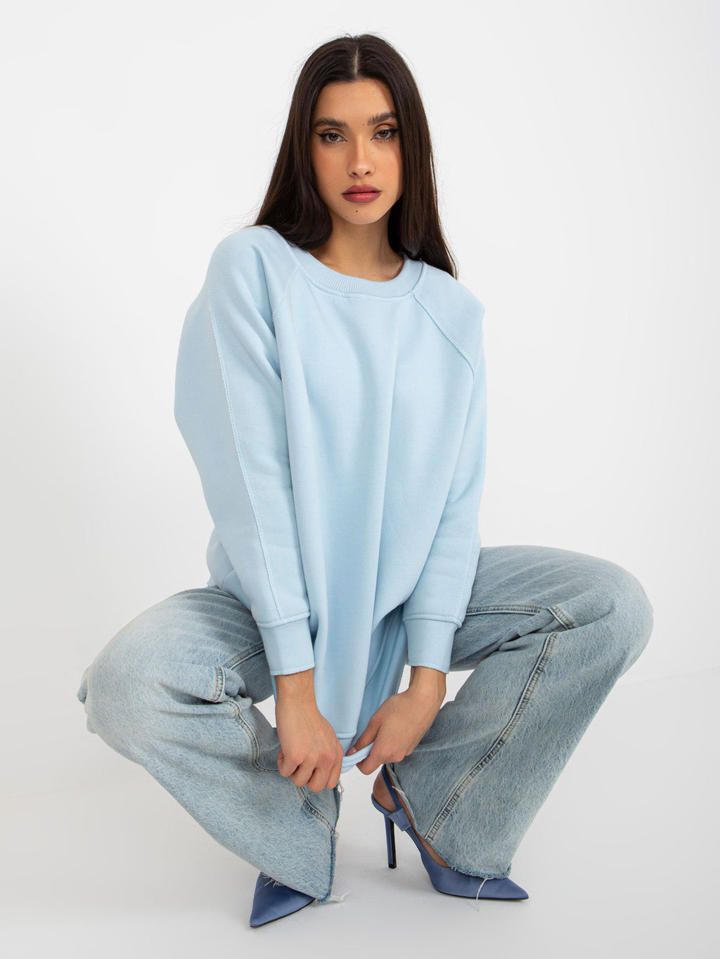 Bluza długa ex moda