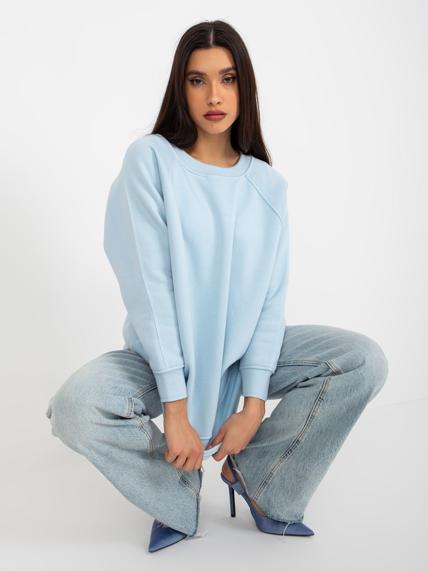 Bluza długa ex moda