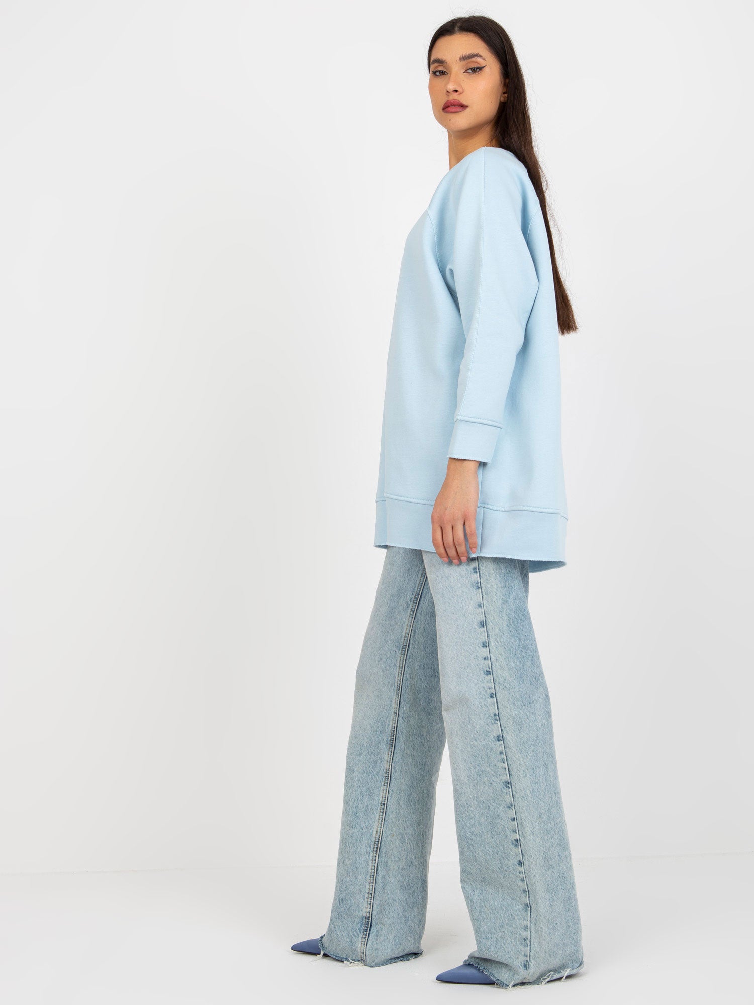Bluza długa ex moda
