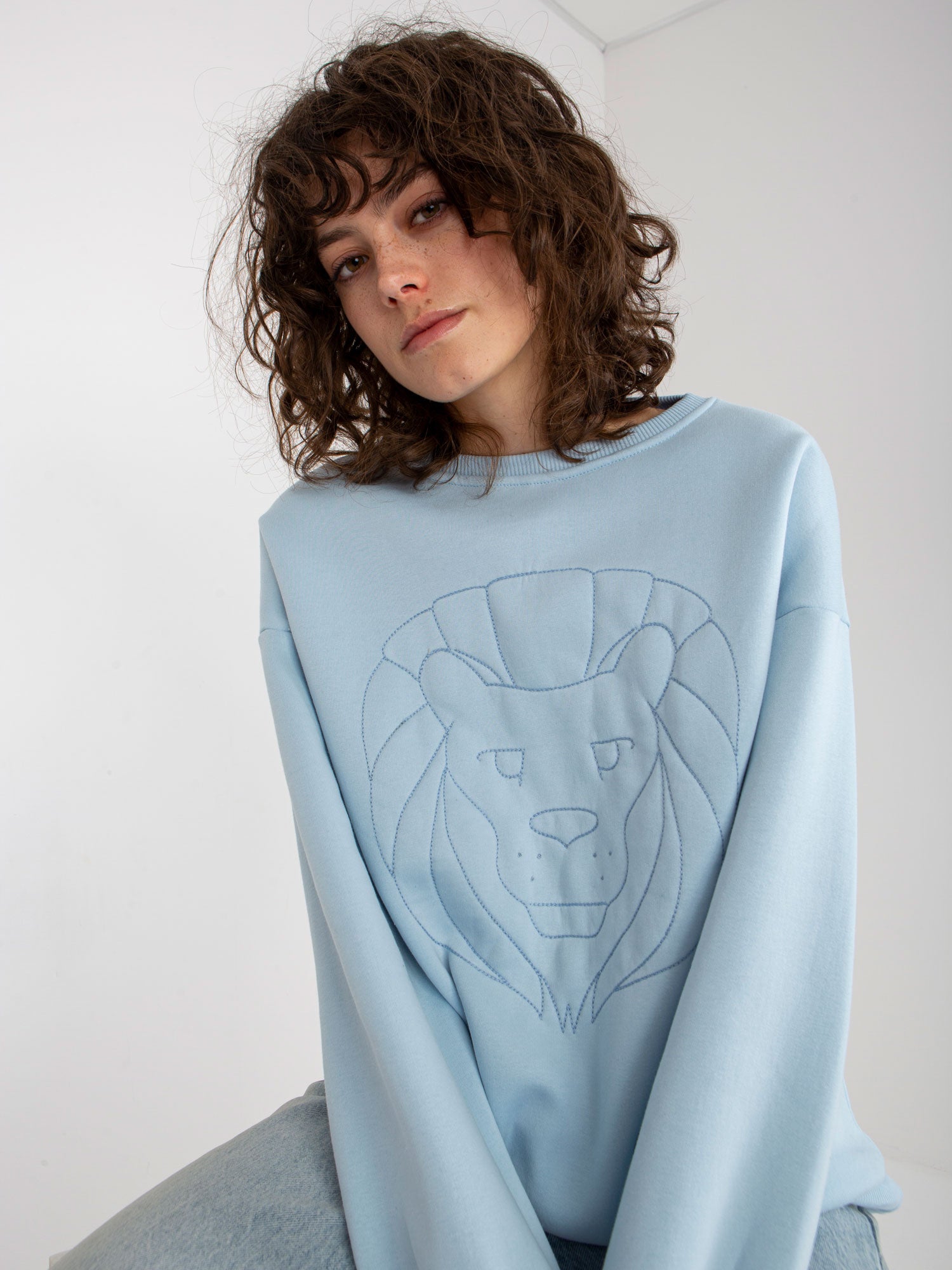 Bluza bez kaptura ex moda