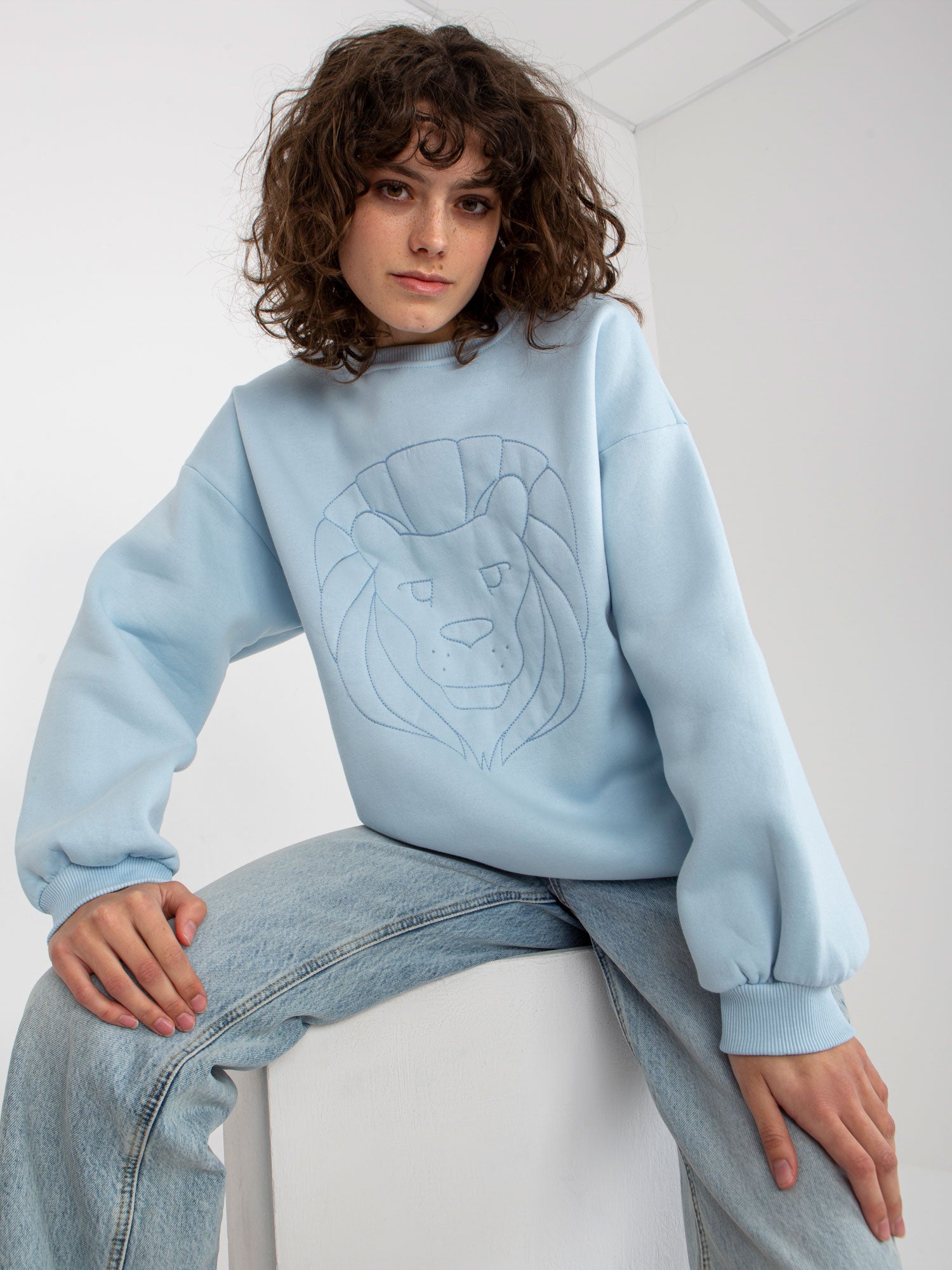 Bluza bez kaptura ex moda