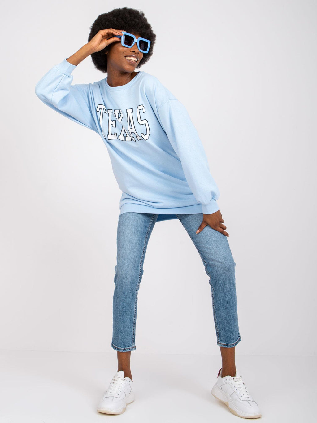 Bluza długa ex moda