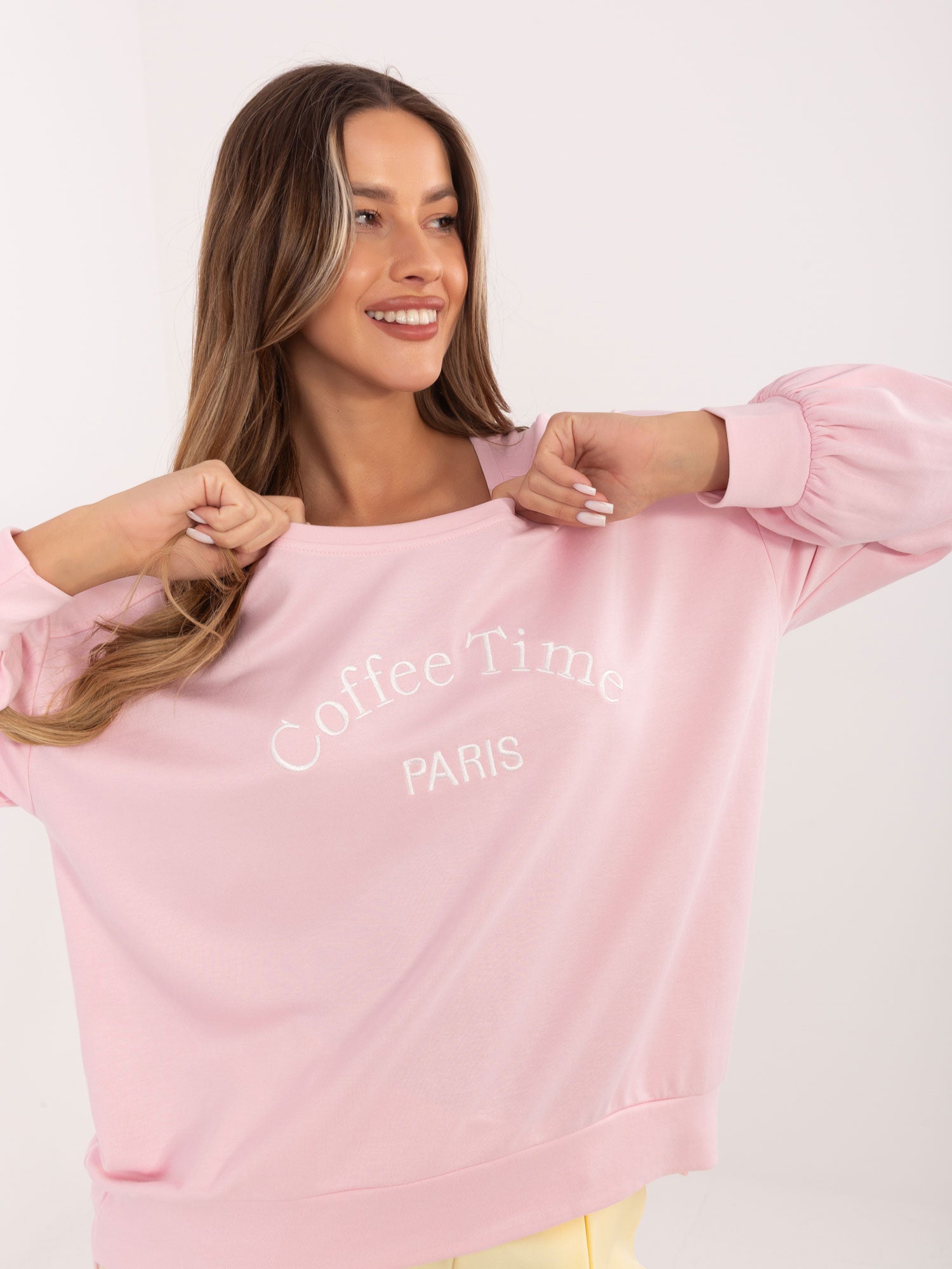 Bluza bez kaptura RUE PARIS