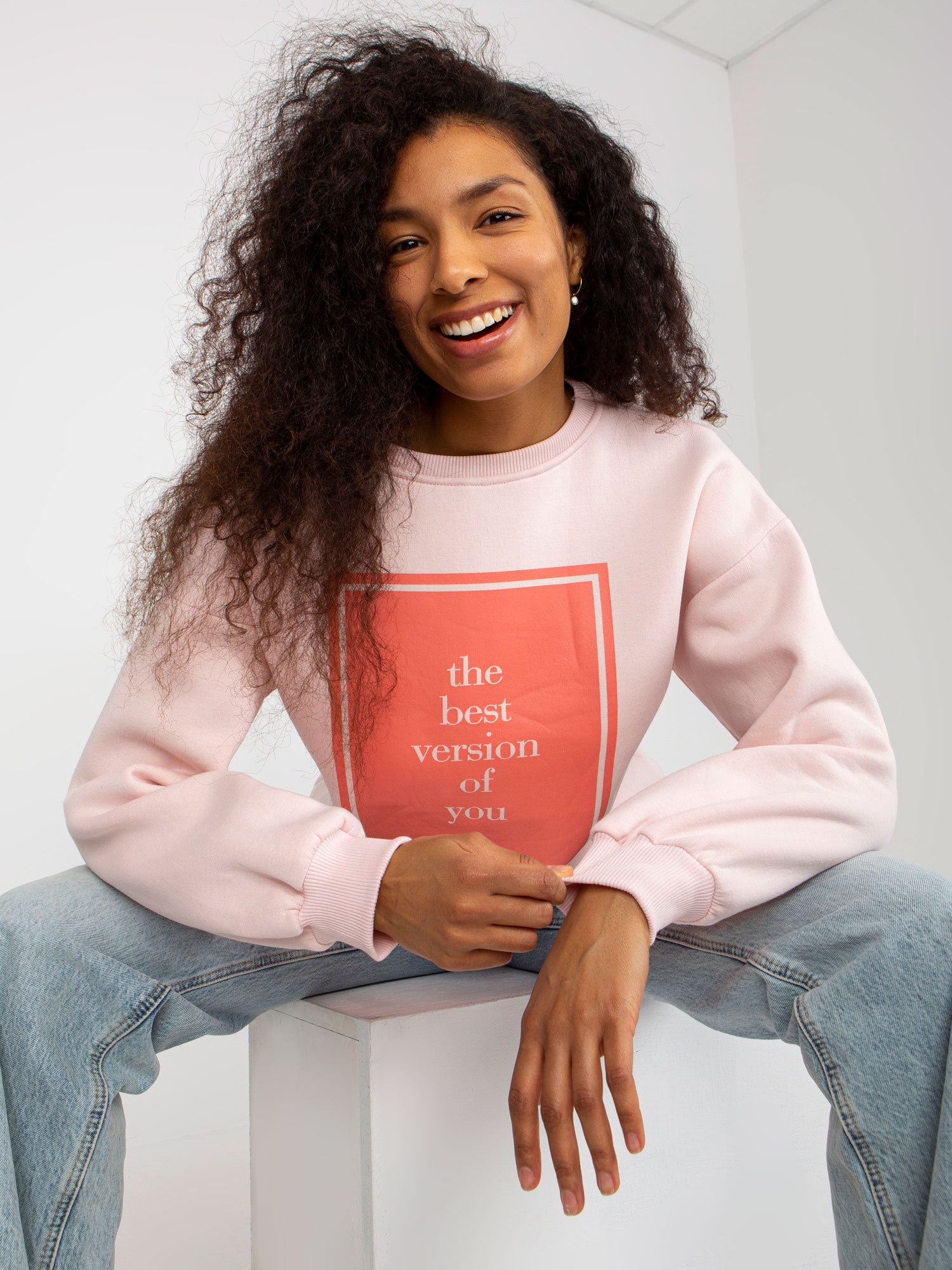 Bluza bez kaptura ex moda