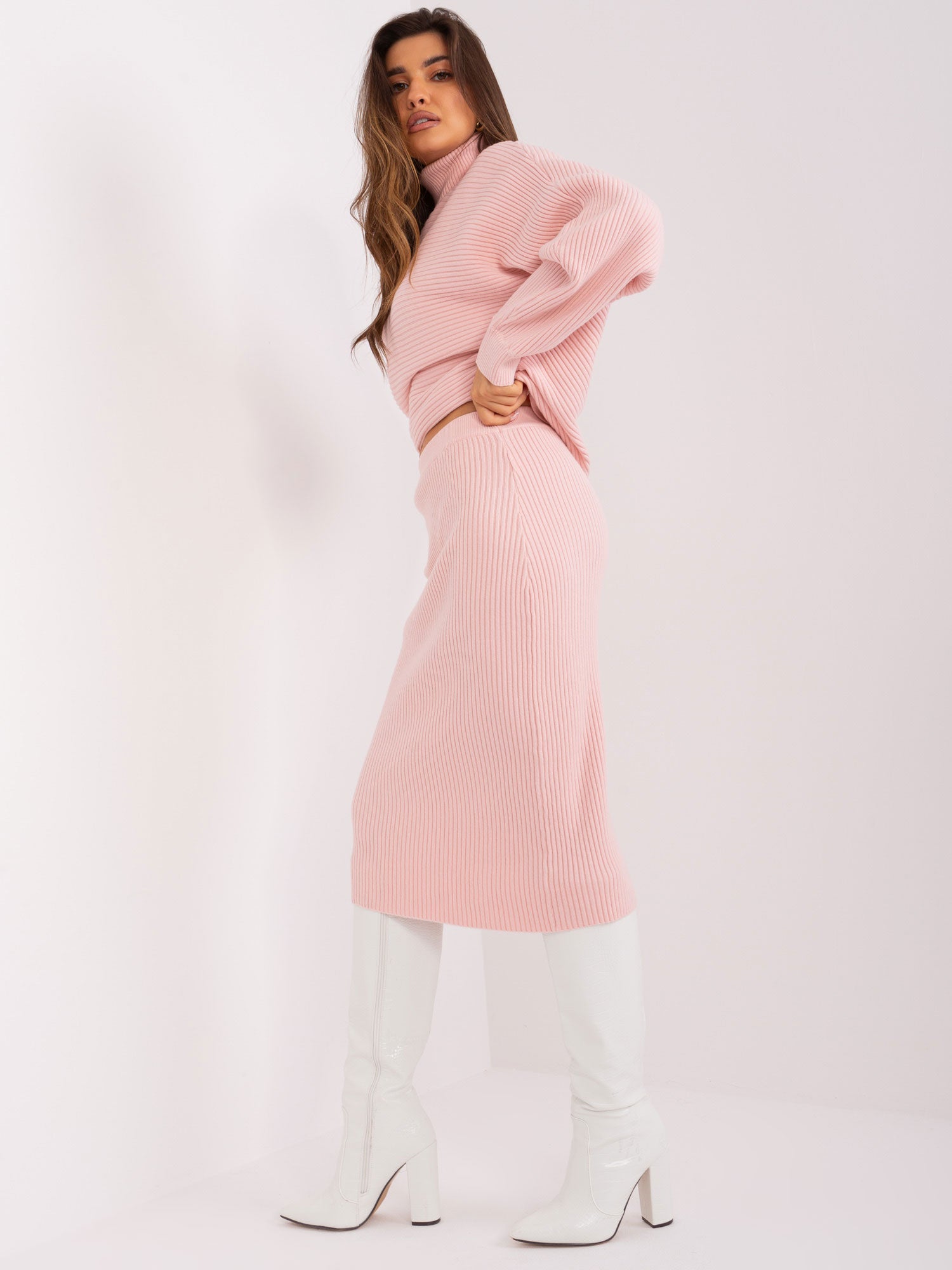 Spódnica dzianinowa Wool Fashion Italia