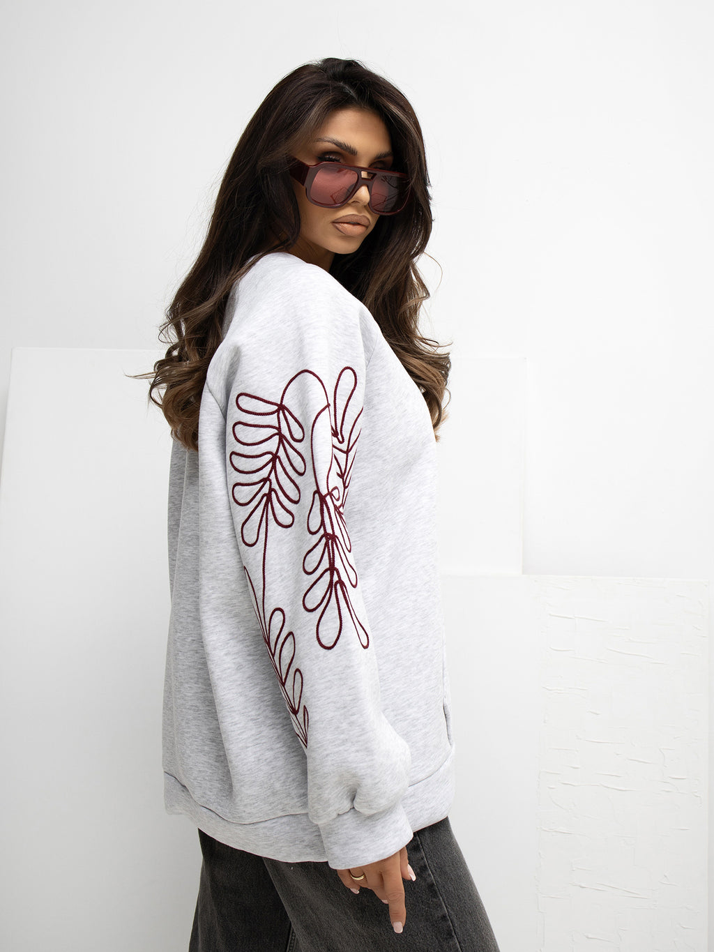Bluza bez kaptura RUE PARIS
