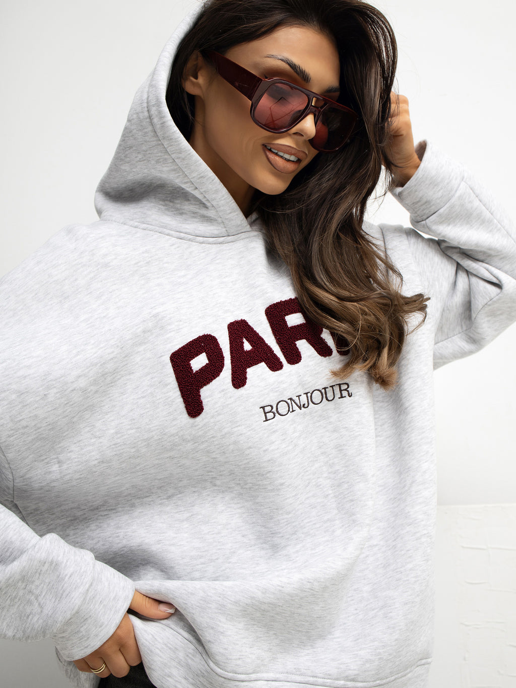 Bluza z kapturem RUE PARIS