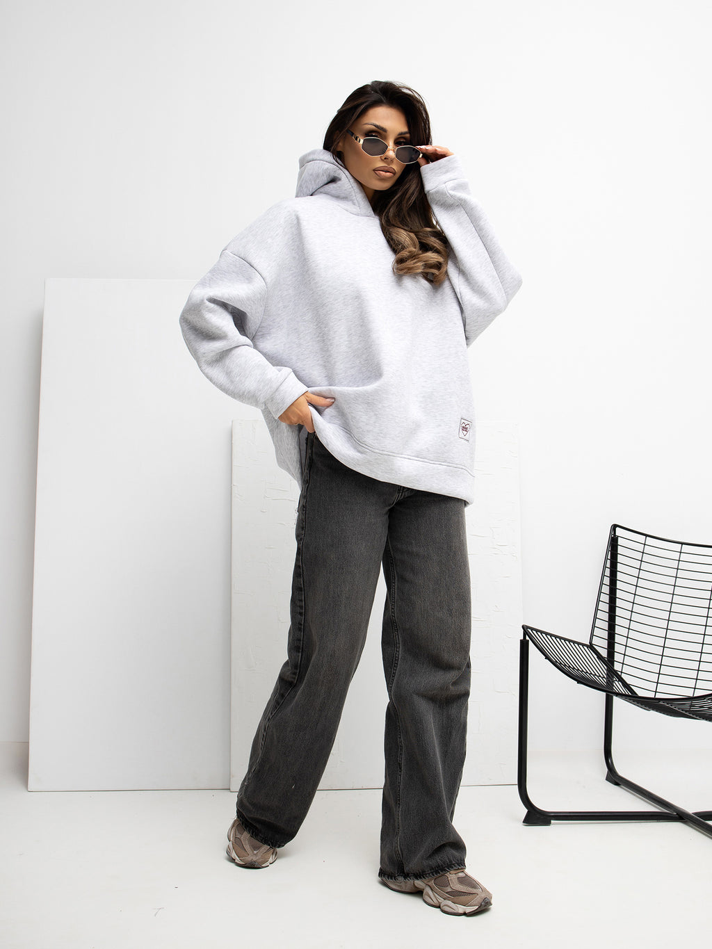 Bluza z kapturem RUE PARIS