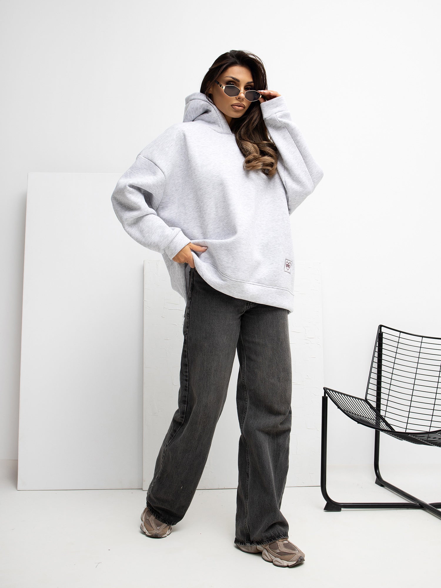Bluza z kapturem RUE PARIS
