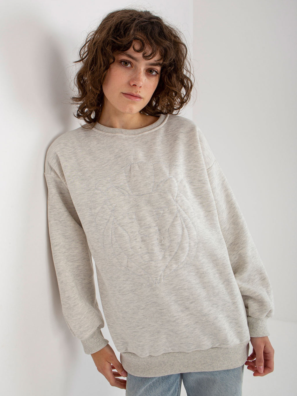 Bluza bez kaptura ex moda