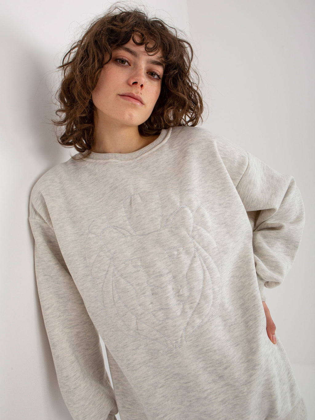 Bluza bez kaptura ex moda