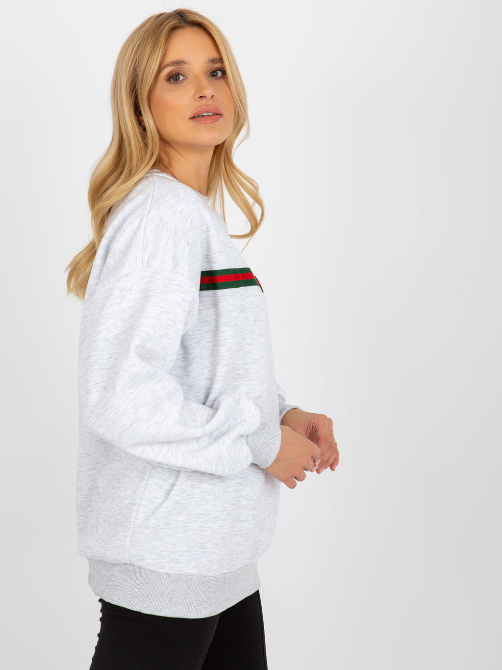 Bluza bez kaptura ex moda