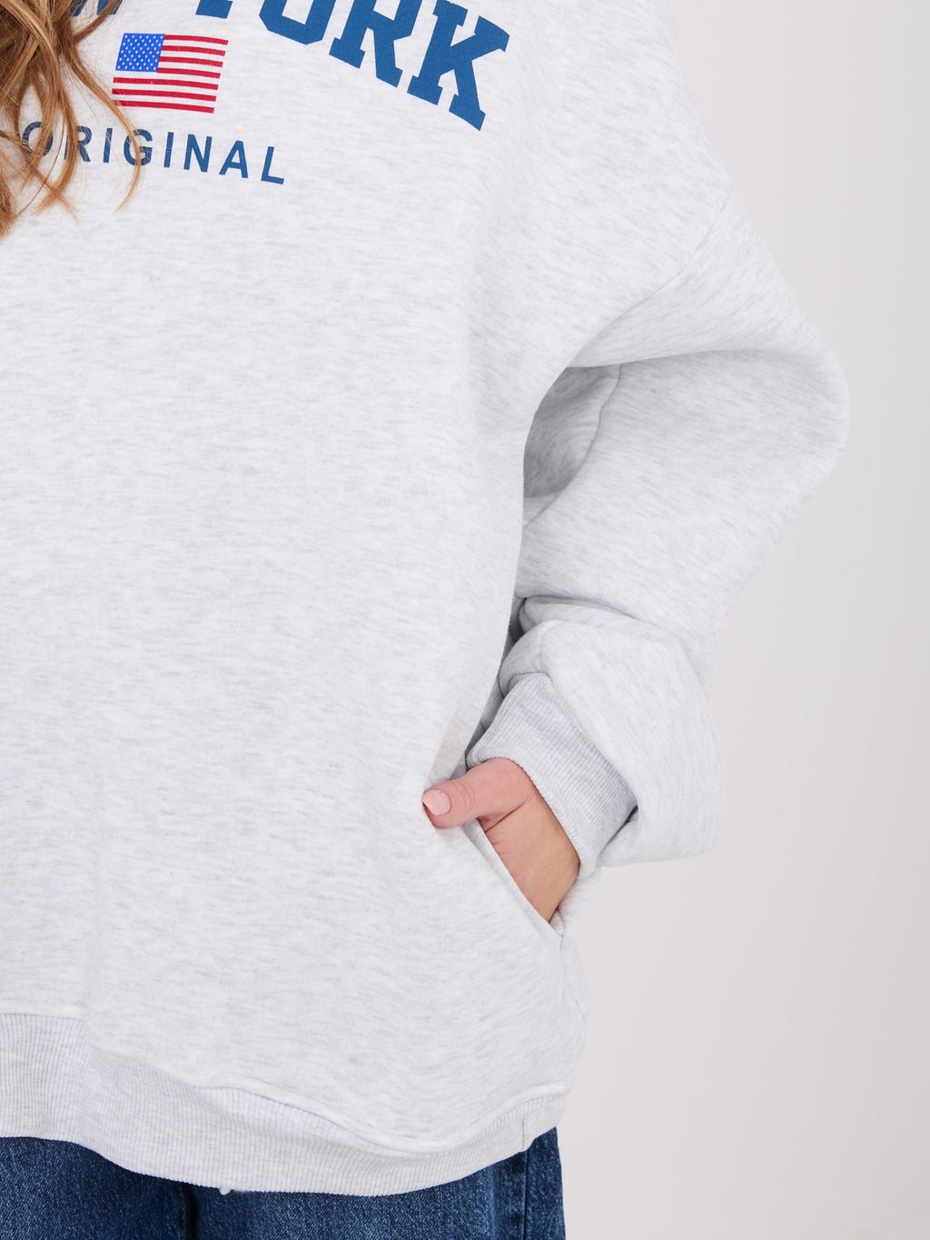Bluza bez kaptura