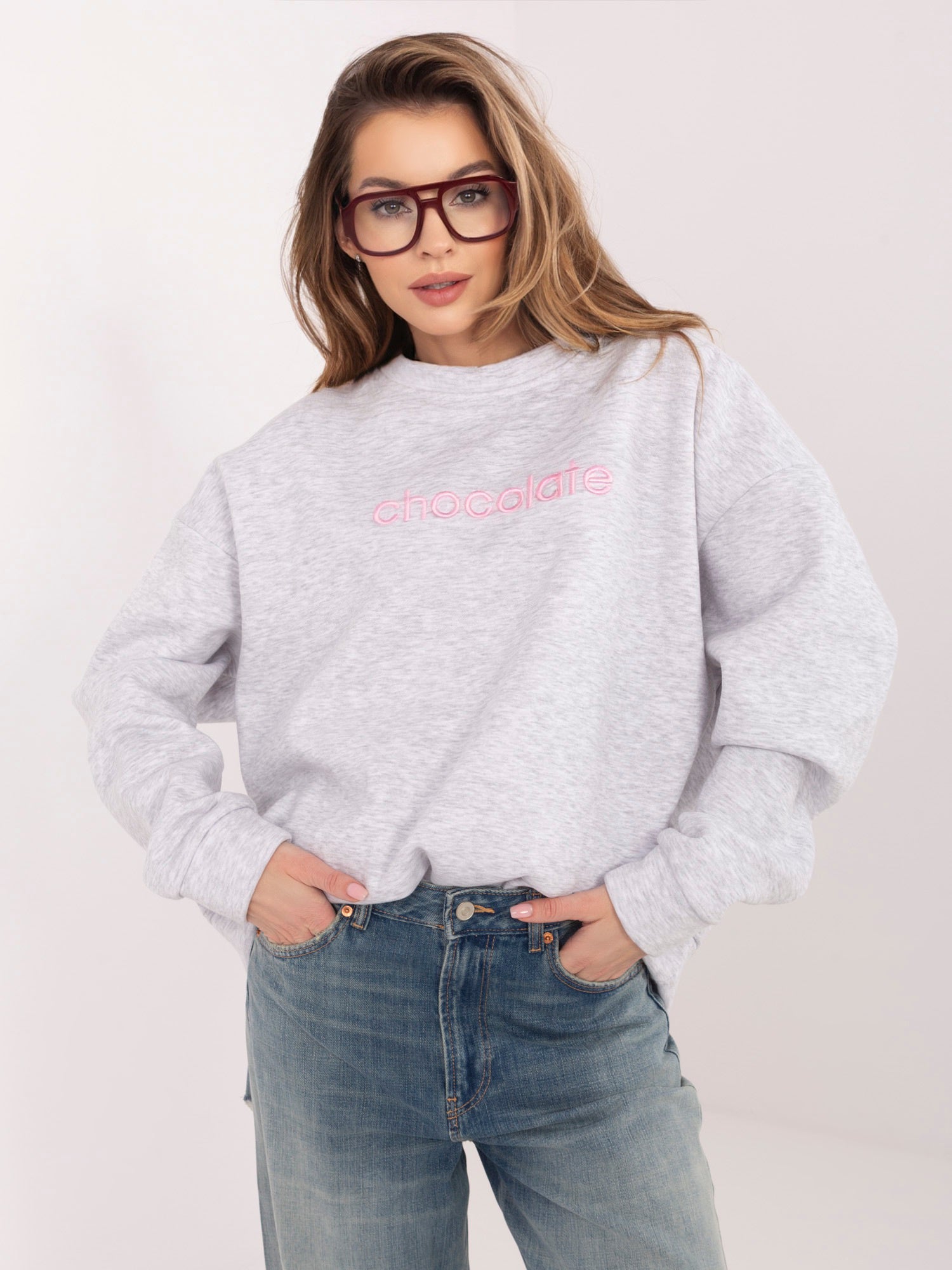 Bluza bez kaptura RUE PARIS