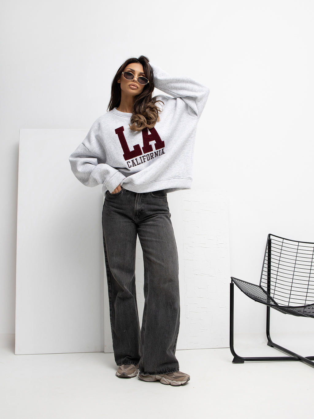 Bluza bez kaptura RUE PARIS
