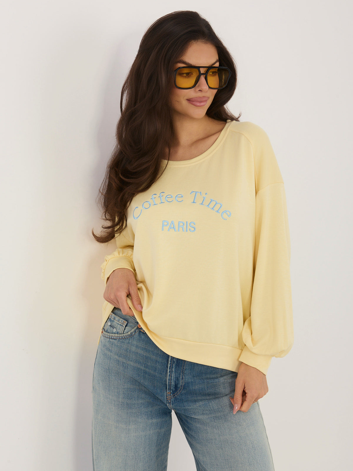 Bluza bez kaptura RUE PARIS