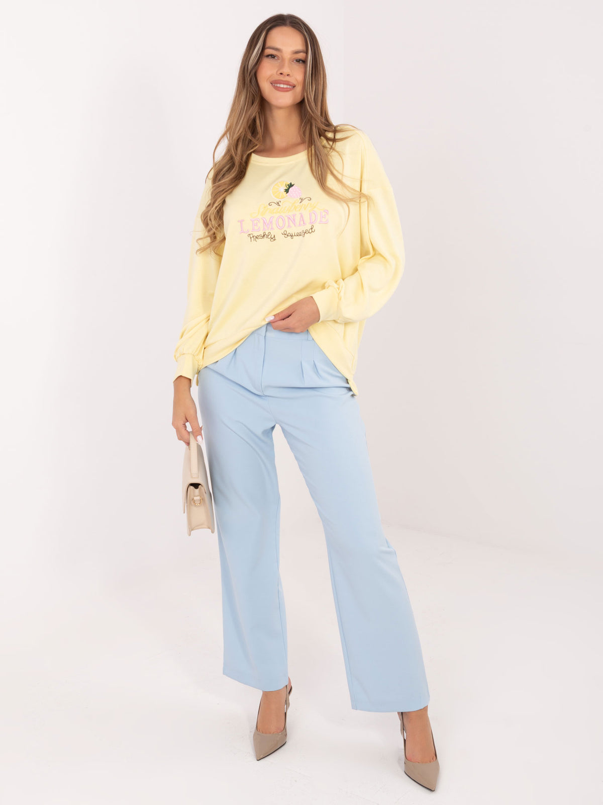 Bluza bez kaptura RUE PARIS