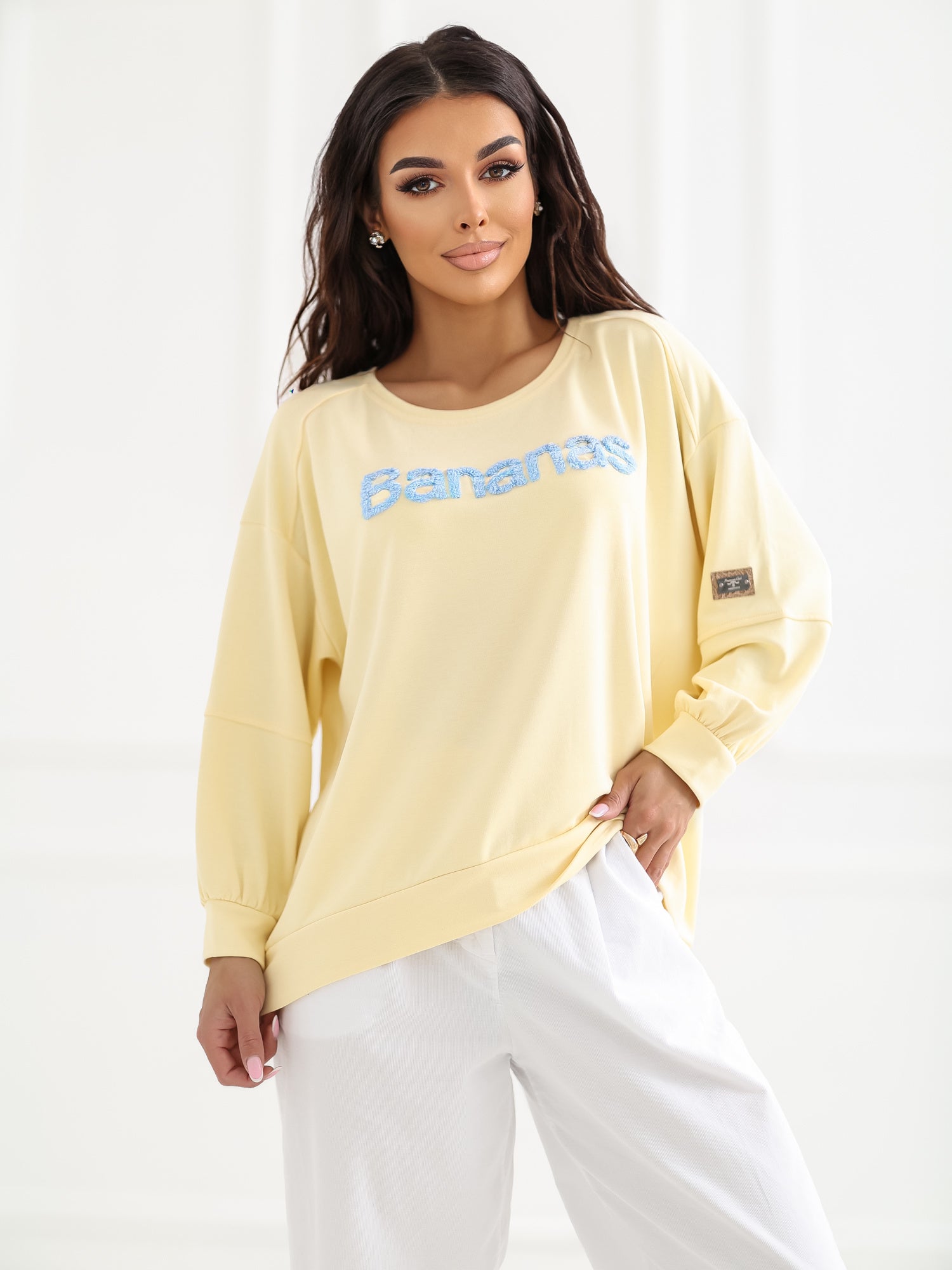 Bluza bez kaptura RUE PARIS