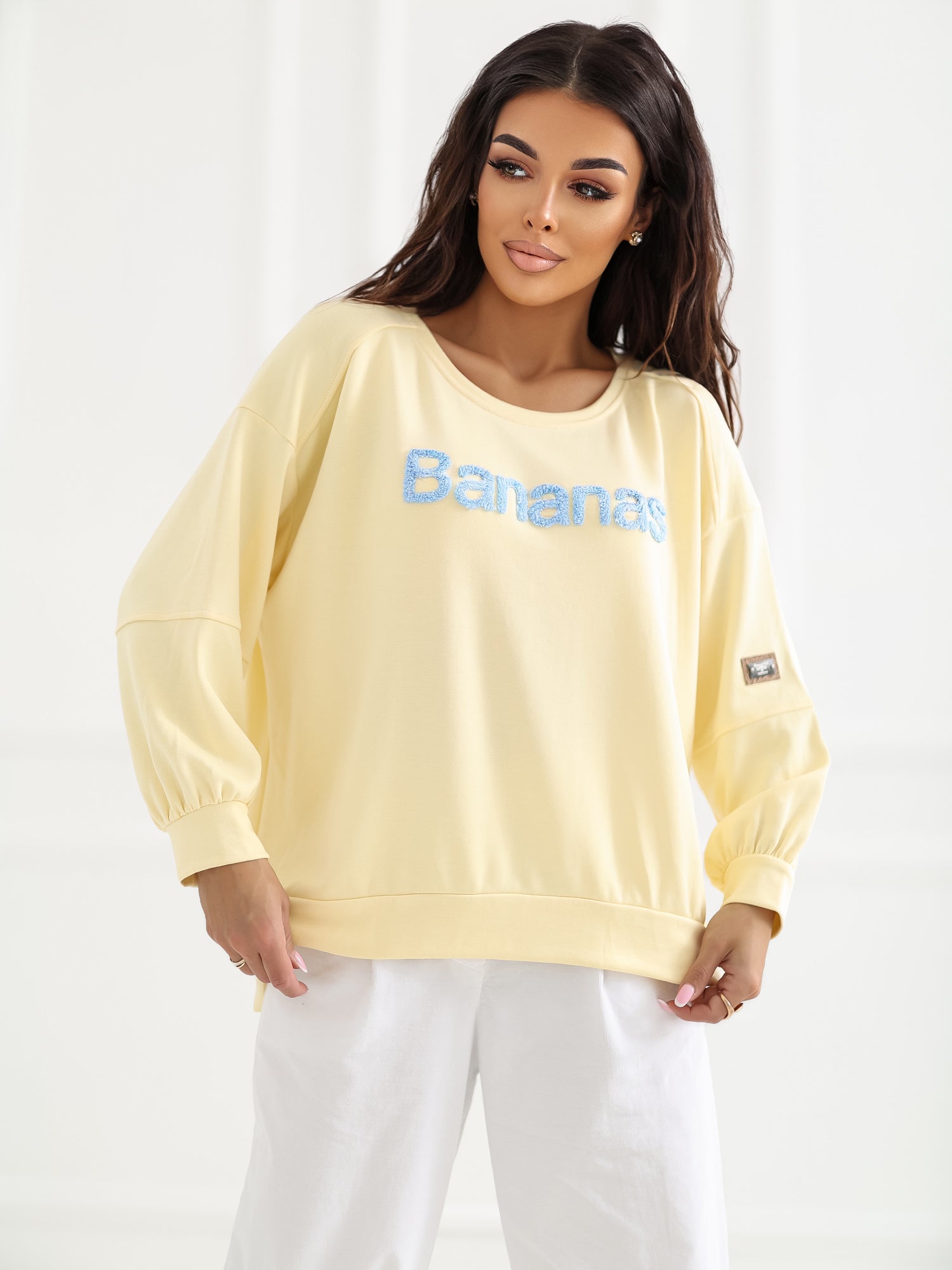 Bluza bez kaptura RUE PARIS