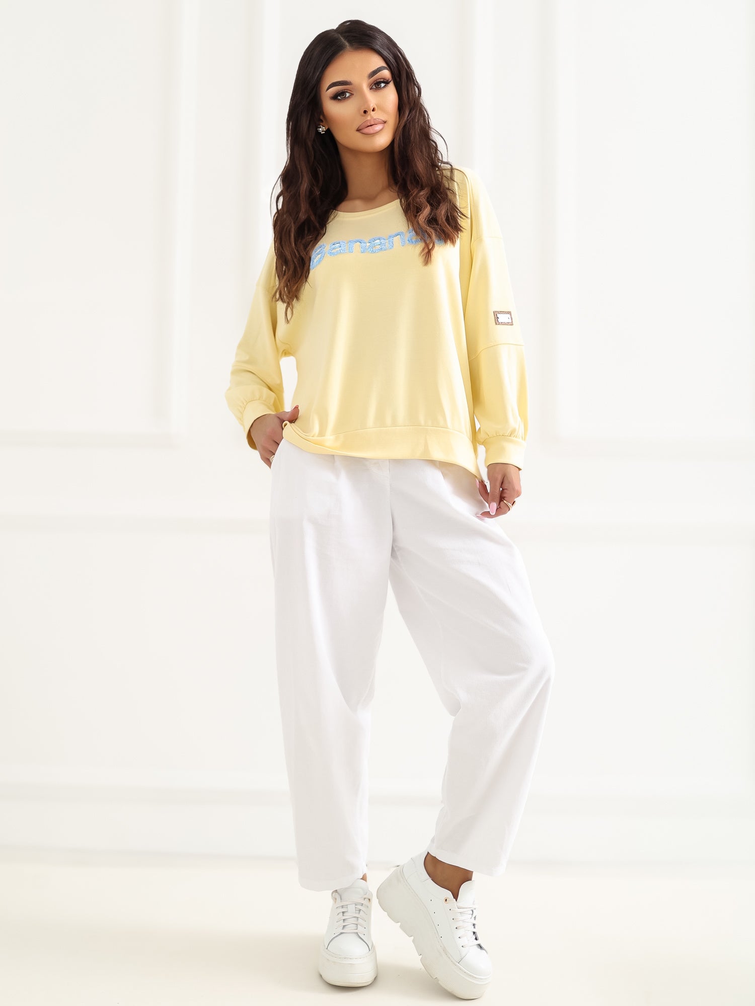 Bluza bez kaptura RUE PARIS