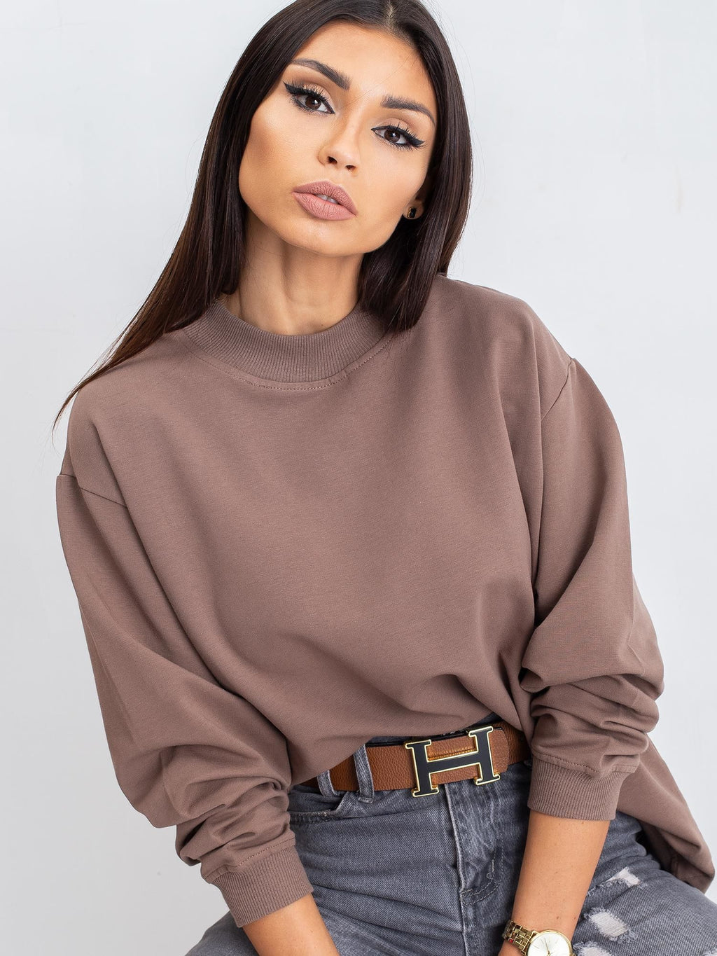 Bluza bez kaptura BASIC FEEL GOOD