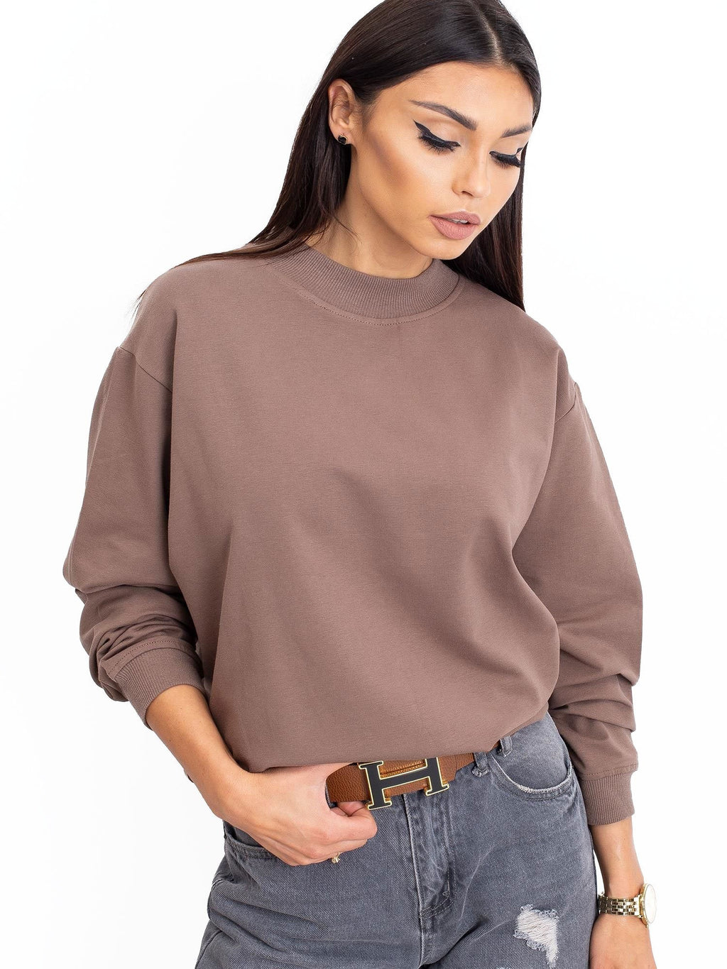 Bluza bez kaptura BASIC FEEL GOOD