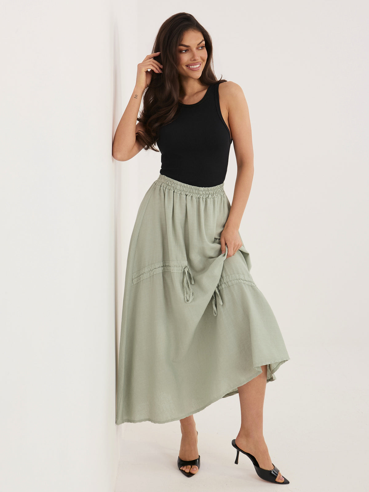 Spódnica rozkloszowana ITALY MODA