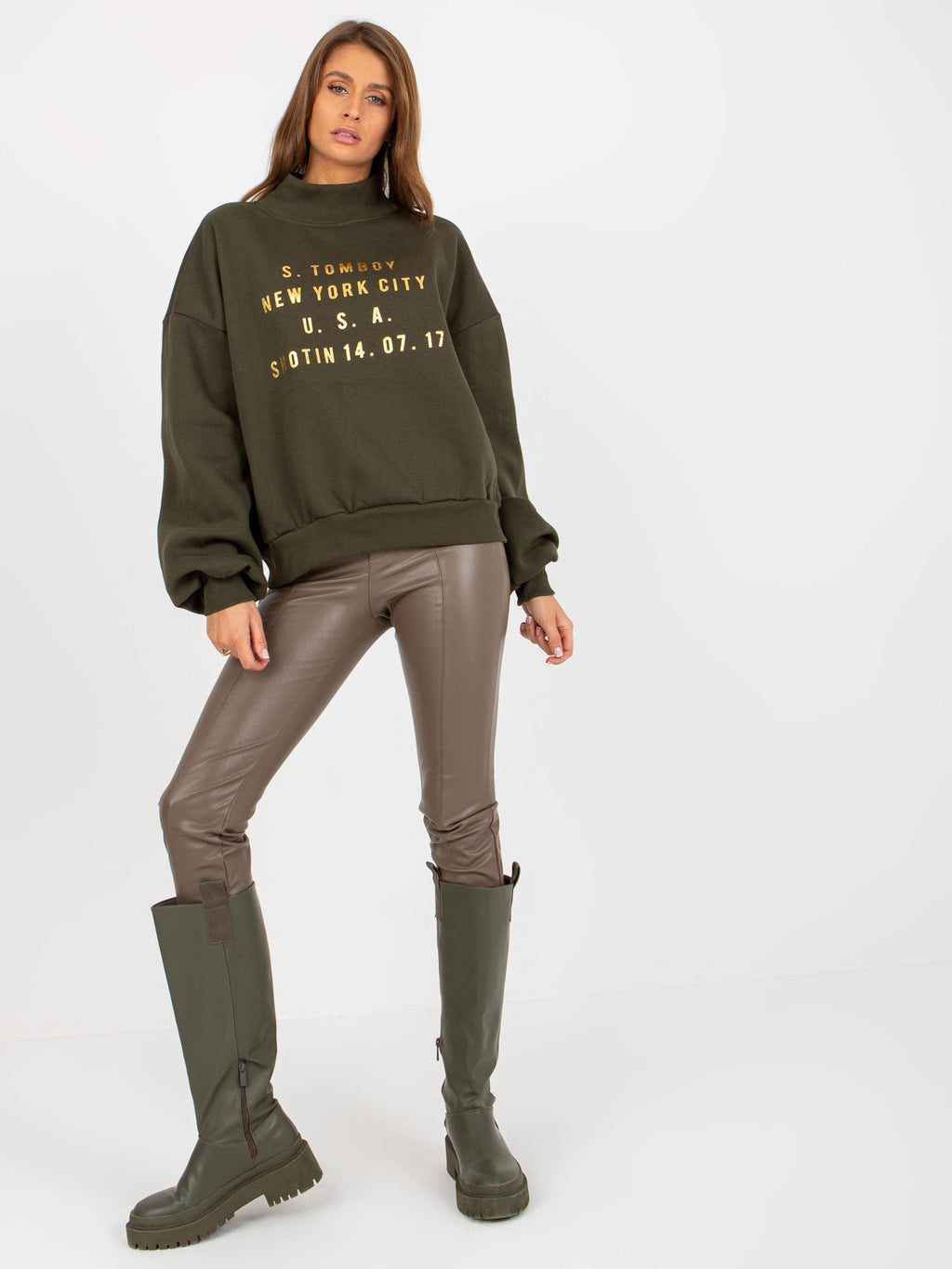 Bluza bez kaptura ex moda