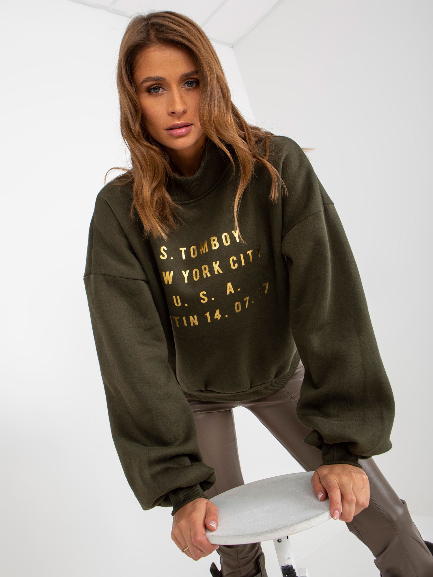 Bluza bez kaptura ex moda