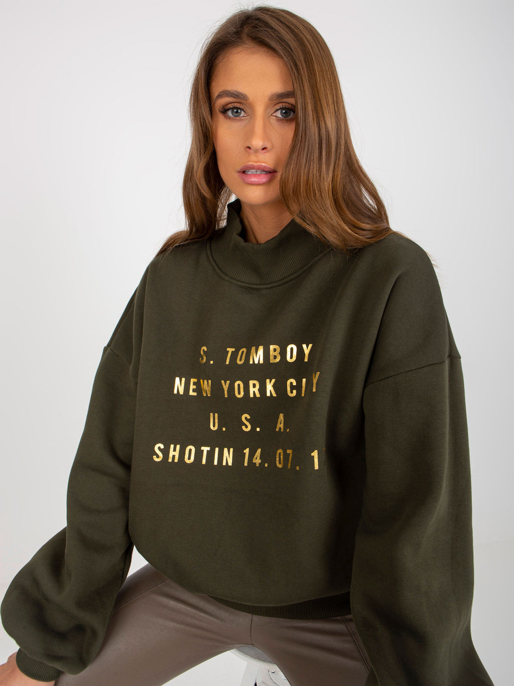 Bluza bez kaptura ex moda