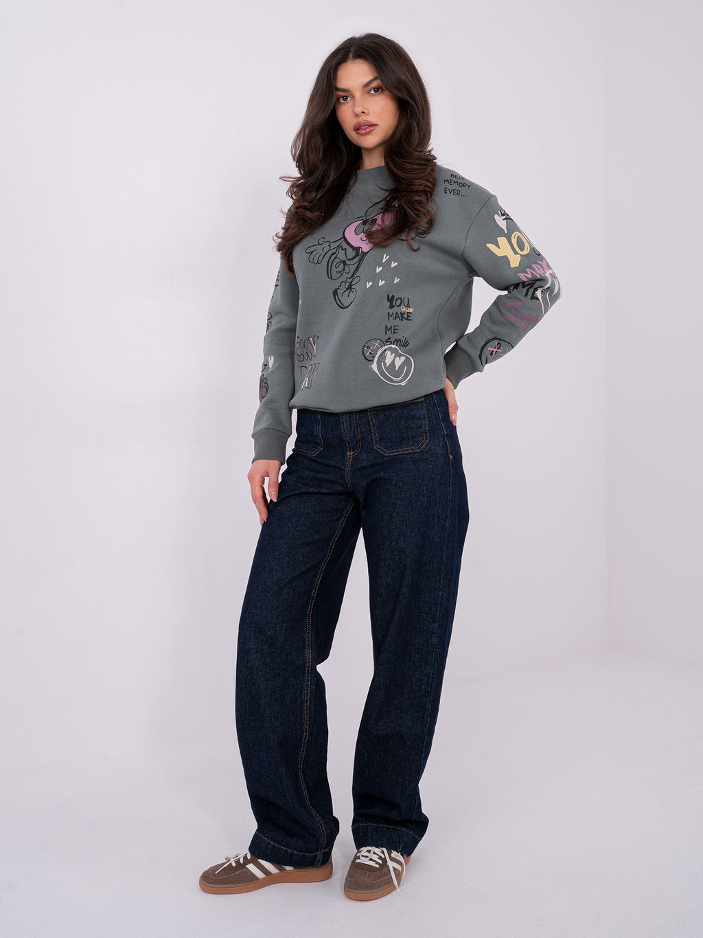 Bluza z nadrukiem Sublevel