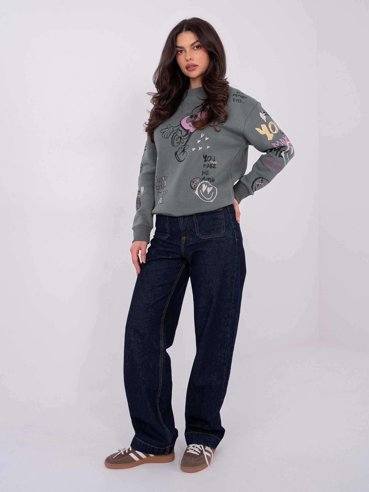Bluza z nadrukiem Sublevel