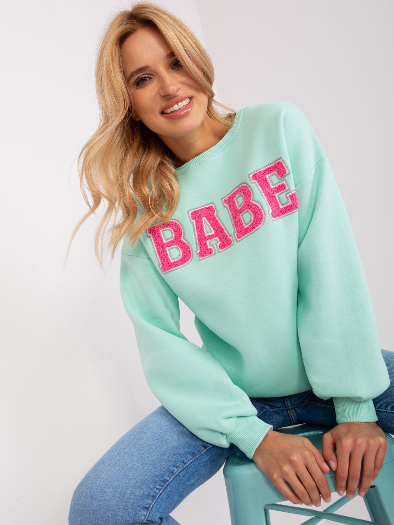 Bluza bez kaptura Wow Donna