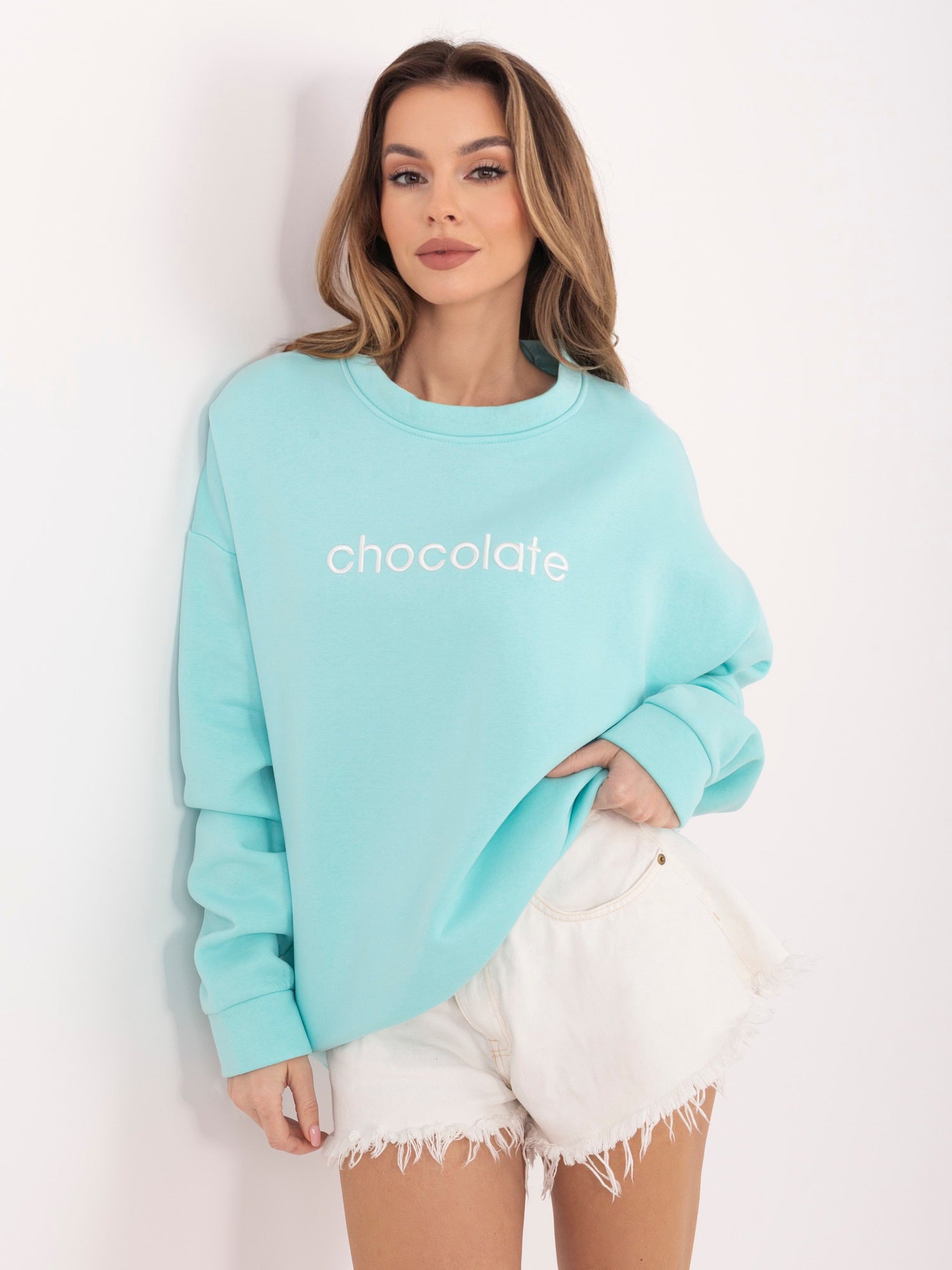 Bluza bez kaptura RUE PARIS